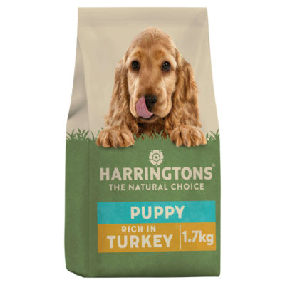Harringtons dry puppy food rich in turkey and rice 1.7kg, UK version
