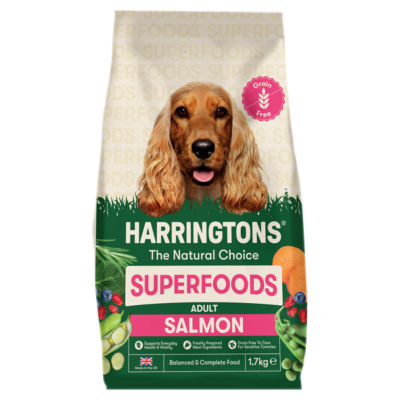 Harringtons Dry Dog Food Salmon & Veg 1.7kg, UK version