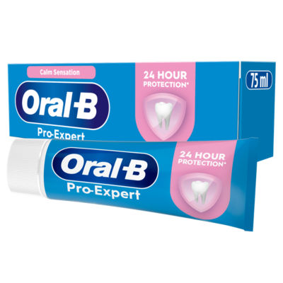 Oral-B Pro-Expert Sensitive Calm Sensation toothpaste 75ml, imported from the UK