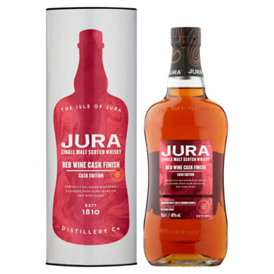 Jura Single Malt Scotch Whisky Red Wine Cask Edition 70cl, UK version