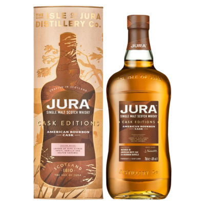 Jura American Bourbon Cask Single Malt Scotch Whisky 70cl, UK version