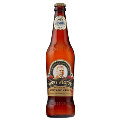 Henry Westons Vintage Apple Cider 500ml Bottle, UK version
