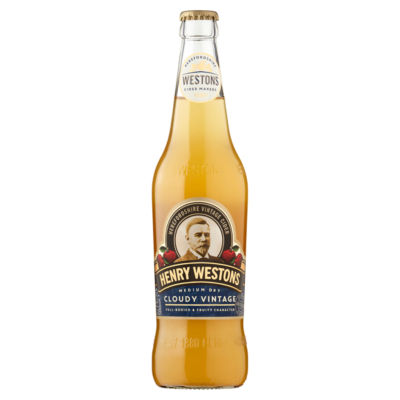 Henry Westons Cloudy Vintage cider 500ml, UK version