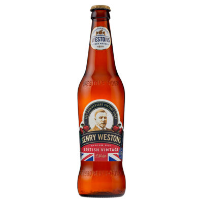 Henry Westons Medium Dry British Vintage Cider 500ml, UK version