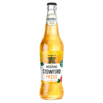 Stowford Press Sparkling Medium Dry Apple Cider 500ml (British brand)