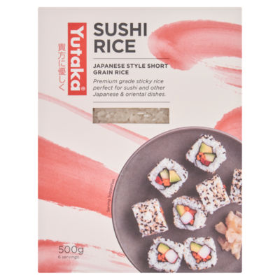Yutaka sushi rice Japanese style 500g (British brand)