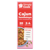Simply Cook Cajun Jambalaya recipe kit 60g (British brand)