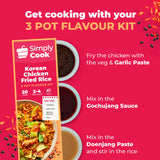 Simply Cook Korean Fried Rice recipe kit 70g (British brand)
