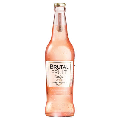 Brutal Fruit Ruby Apple cider 500ml - British product