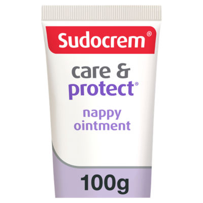 Sudocrem Care & Protect nappy cream 100g (British brand)