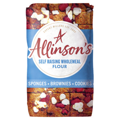 Allinson Self Raising Wholemeal Baking Flour 1kg