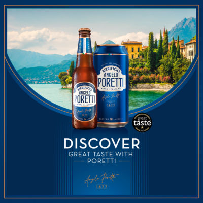 Angelo Poretti Premium Lager Beer 12 x 330ml - British product