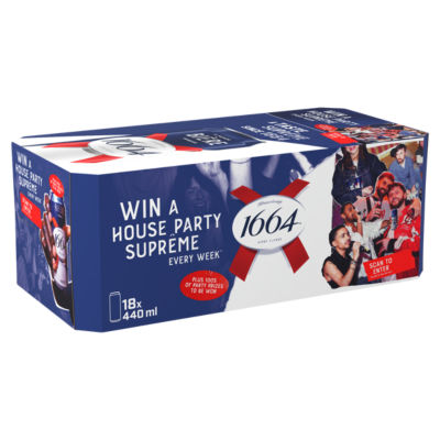 Kronenbourg 1664 Premium Lager 18 x 440ml