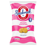 Seabrook prawn cocktail flavour crisps 6 x 25g multipack (British brand)
