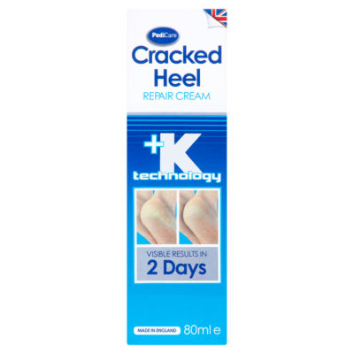 PediCare Silkia Cracked Heel Repair Cream 80ml, imported from the UK