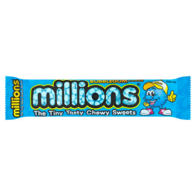 Bonbons tendres saveur bubblegum Millions 45 g