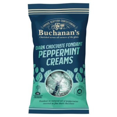 Buchanan's peppermint chocolate creams 120g - British product