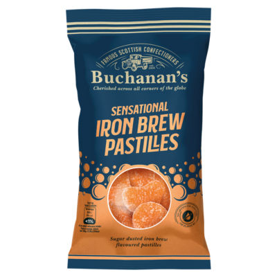 Buchanan's Iron Brew pastilles - British product