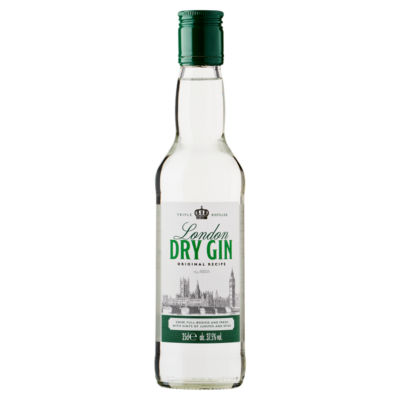 ASDA Triple Distilled London Dry Gin 35cl bottle - British product