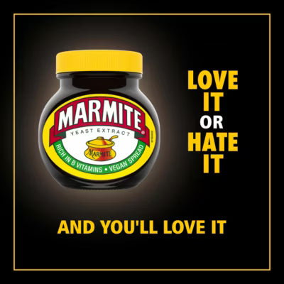 Marmite Classic Yeast Extract Spread 250g, imported from the UK