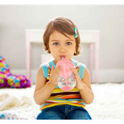 Munchkin Tip & Sip Weighted Straw Cup 7oz, imported from the UK
