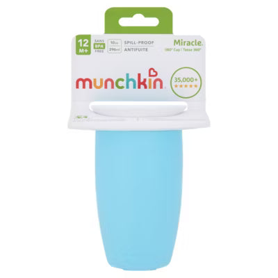 Munchkin Miracle 360 Sippy Cup 296ml, imported from the UK