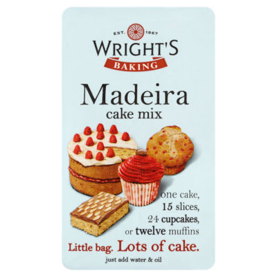 Wright's Baking Madeira cake mix 500g (British brand)