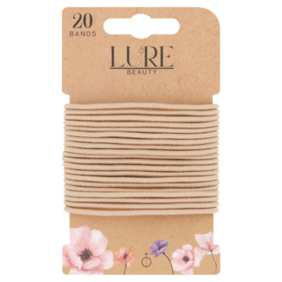 Lure Beauty 20 Thin Snagfree Blonde Hair Bands