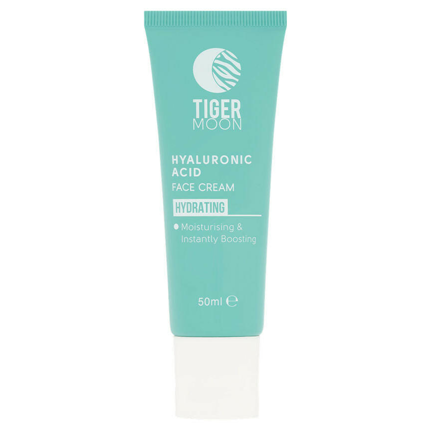 Tiger Moon Hydrating Hyaluronic Acid Face Cream 50ml GOODS ASDA   