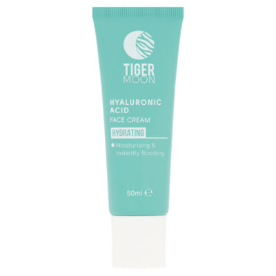 Tiger Moon hydrating hyaluronic acid face cream 50ml (British brand)