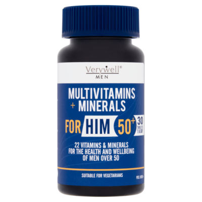 Verywell Men 50+ Multivitamin and Mineral Supplement 30 Tablets