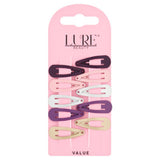 Lure Beauty metal snap clips 10PK, UK version