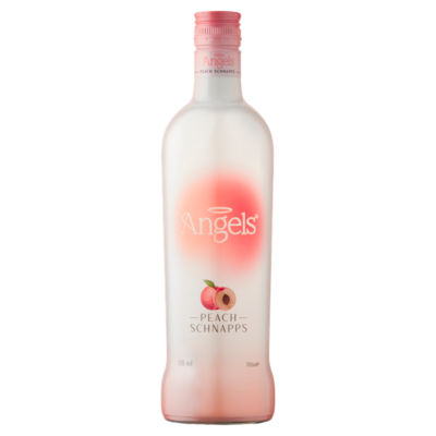 Angels peach schnapps 700ml - British product