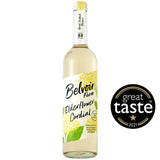 Belvoir Fruit Farms elderflower cordial 500ml - British product