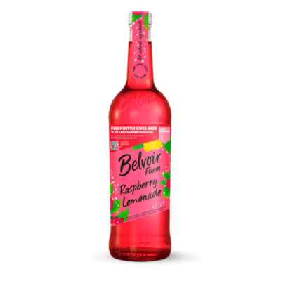Belvoir raspberry lemonade 750ml - British product