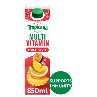 Tropicana Multivitamin Multifruit Juice 850ml (British brand)