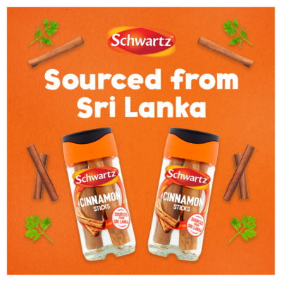 Schwartz cinnamon sticks 13g (British brand)