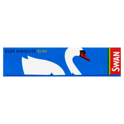 Swan Blue Kingsize Slim Rullepapir Fin Vekt 32