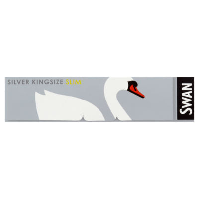 Swan Silver Kingsize Slim Ultrafine Gummiert Papir