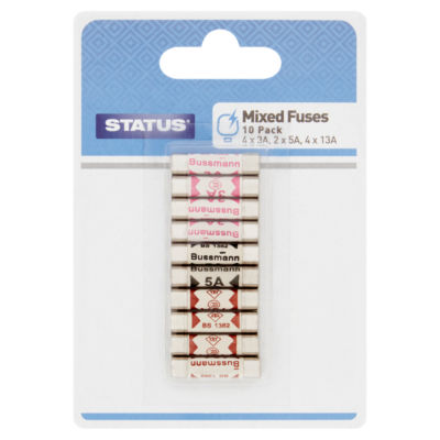 Status mixed amp fuses (British brand)