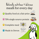 Forthglade wet dog food chicken butternut squash vegetables 395g - British product