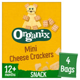 Organix toddler cheese crackers 80g, imported from the UK