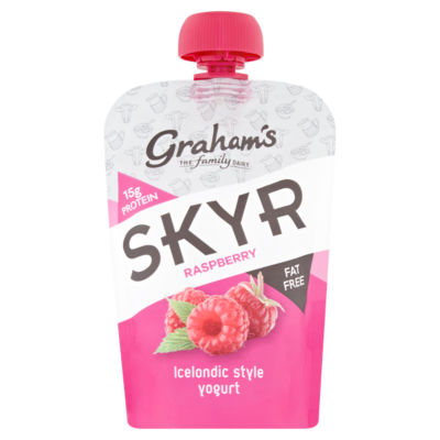 Graham's The Family Dairy Skyr Raspberry Yogurt 150g, UK version