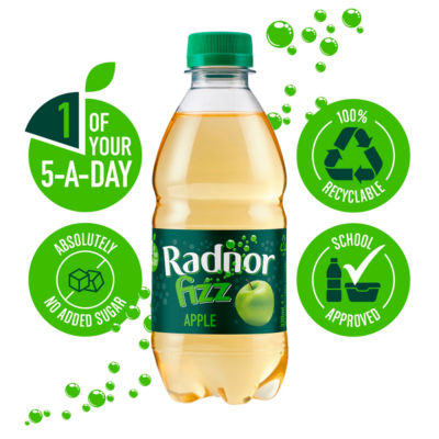 Radnor Fizz Eple Barn Musserende Drikke 4x330ml