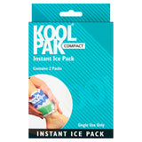 Koolpak Compact 2 instant ice pack 15x15cm, UK version