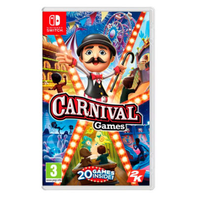Nintendo Switch Carnival Games video game, imported from the UK