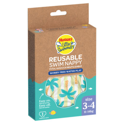 Huggies Little Swimmers reusable swim nappy Size 3-4, UK version