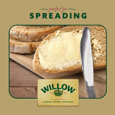 Willow Block butter alternative spread 200g (British brand)