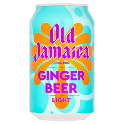 Old Jamaica Light Ginger Beer 330ml, imported from the UK