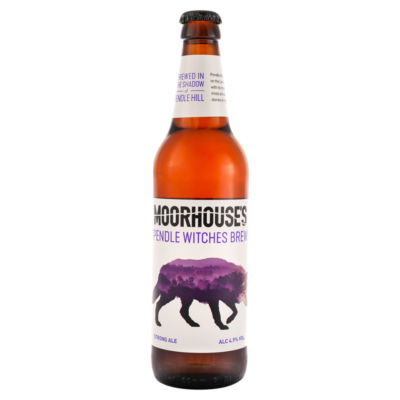 Moorhouse's Pendle Witches Brew Strong Ale 500ml, imported from the UK